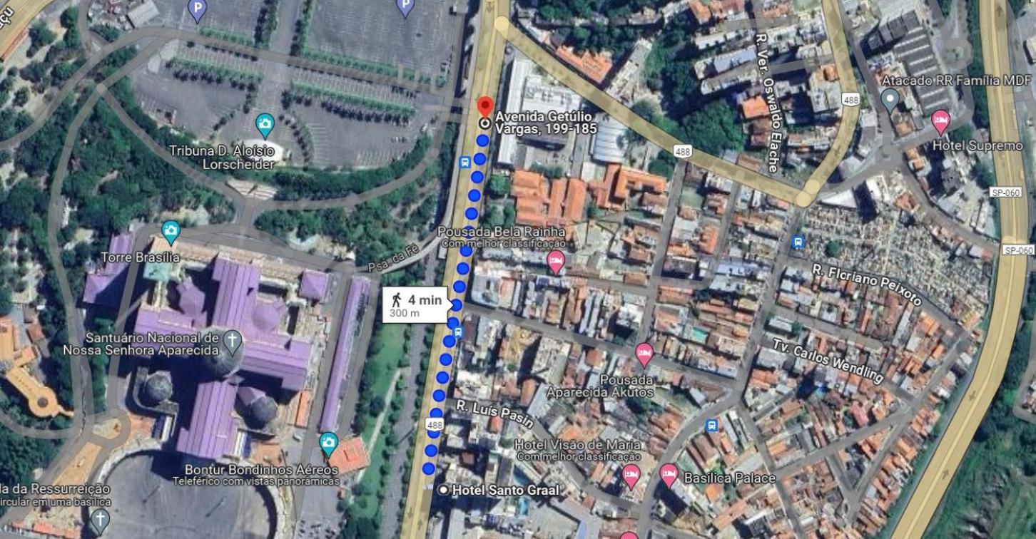 Hotel Santo Graal Aparecida  Exteriér fotografie